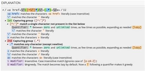 regex101 tester.